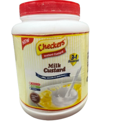 Checkers Milk Custard