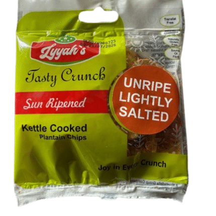 Lyyah’s Plantain Chips (Unripe Lightly Salted)