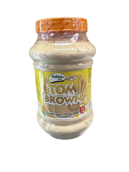 Tom Brown Rosted Corn Powder BG.jpeg Tom Brown Cereal Powder